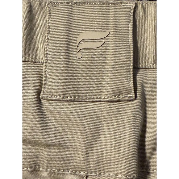 Fabletics High Side Chino Pants Men’s 33x32 Slim Fit PT2355676 Khaki Golf - Picture 5 of 8